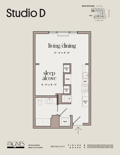the studio d floor plan